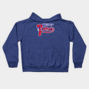 Defunct Williamsport Tomahawks Baseball Team Kids Hoodie